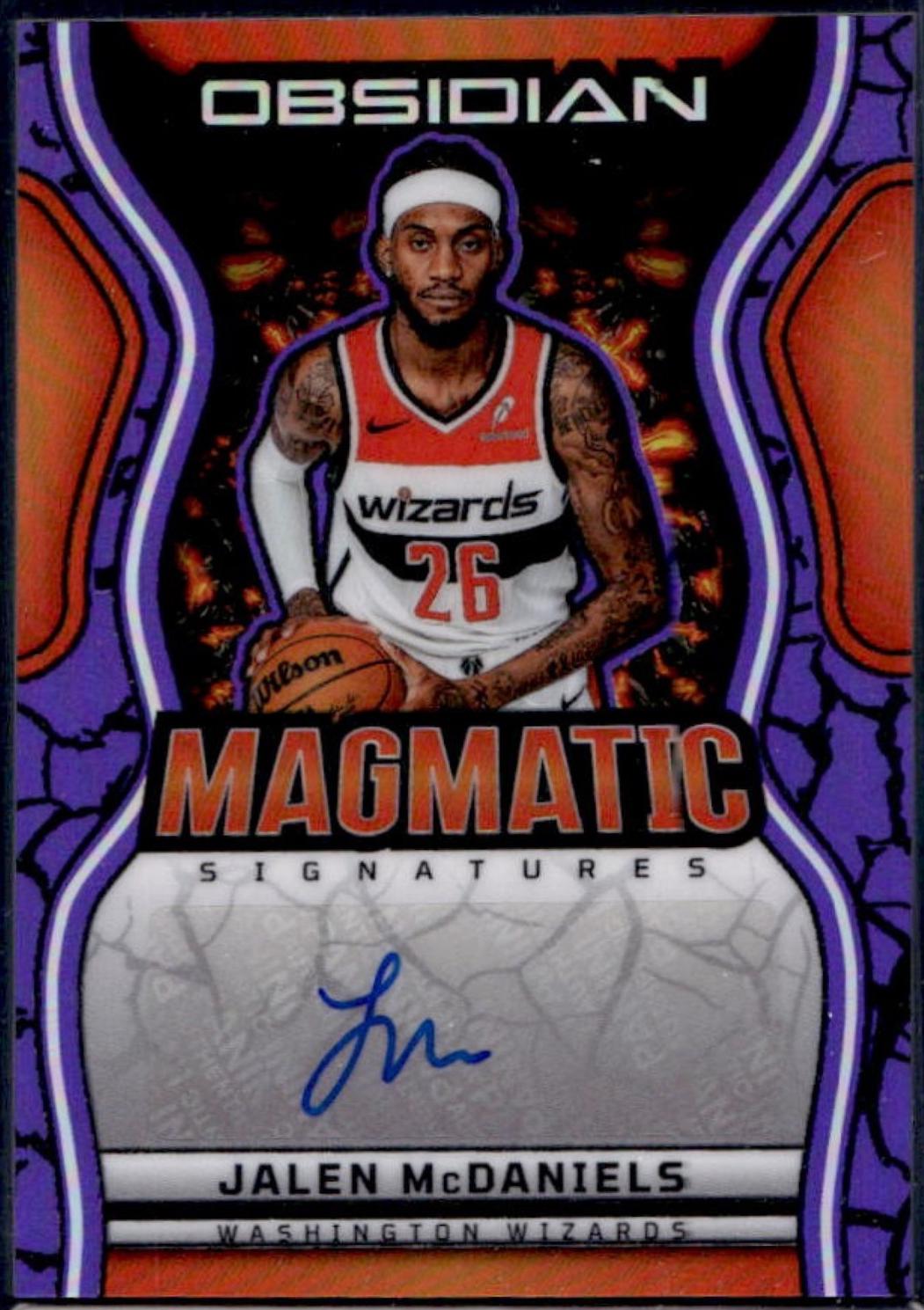 Jalen McDaniels [Electric Etch Purple Flood] #MS-JMD