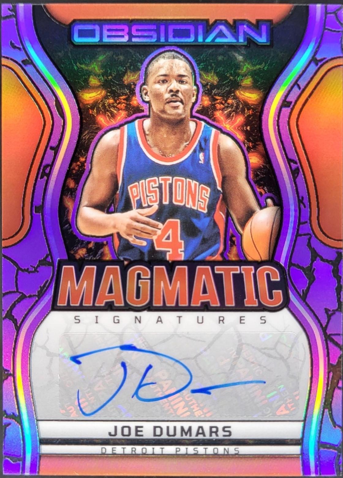 Joe Dumars [Electric Etch Purple Flood] #MS-JOE