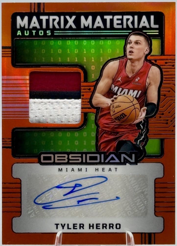 Tyler Herro [Electric Etch Orange Flood] #MM-HRO