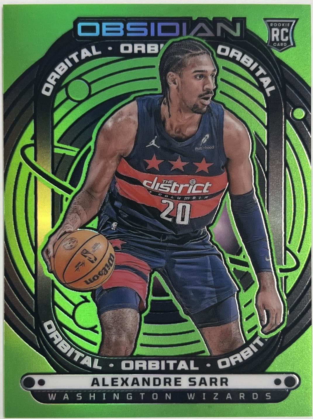 Alexandre Sarr [Electric Etch Green Flood] #17
