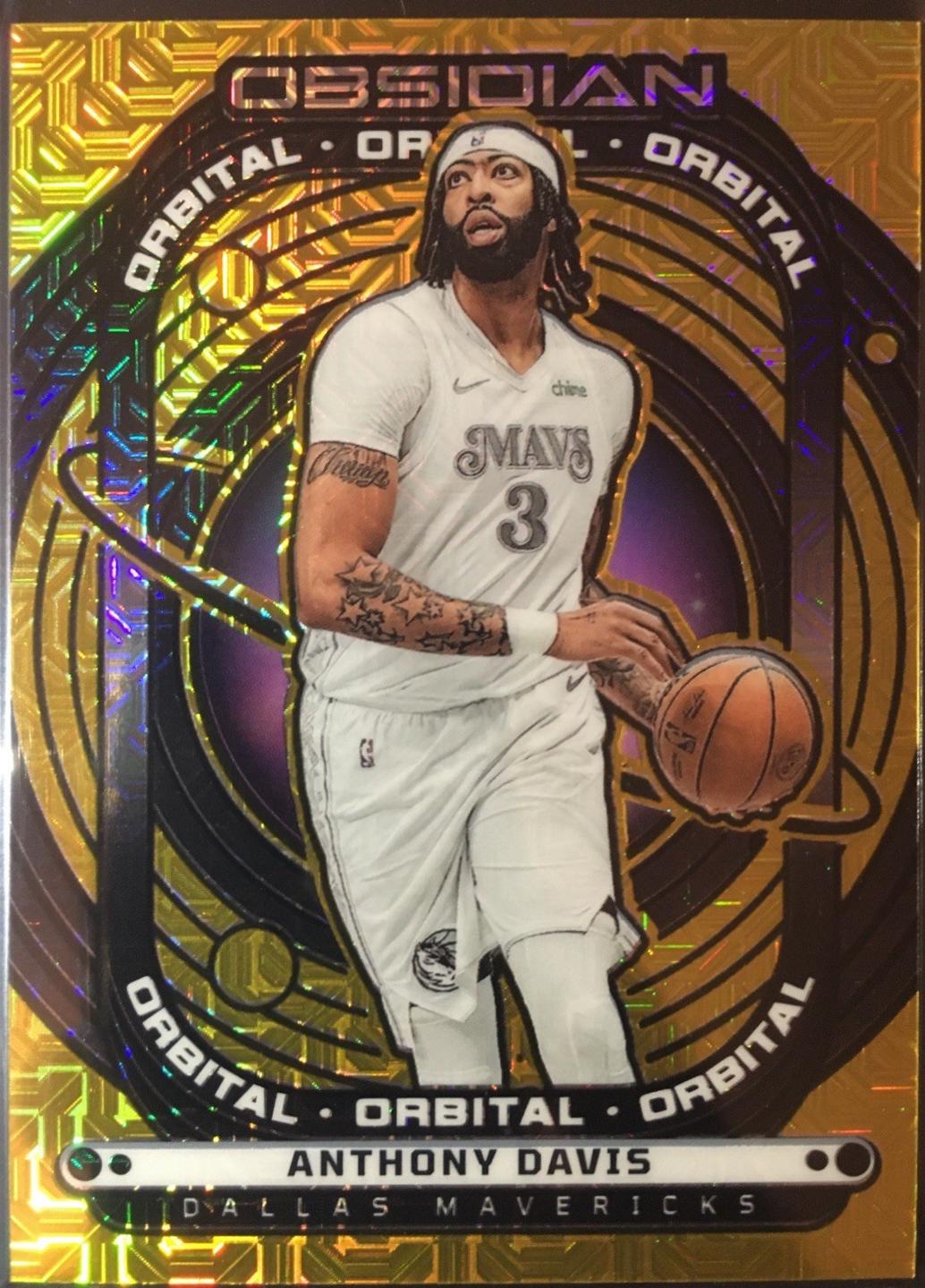 Anthony Davis [Electric Etch Gold Flood] #20