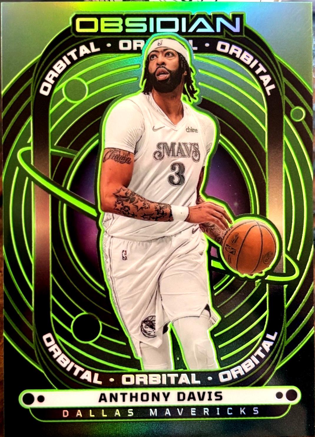 Anthony Davis [Electric Etch Green Flood] #20