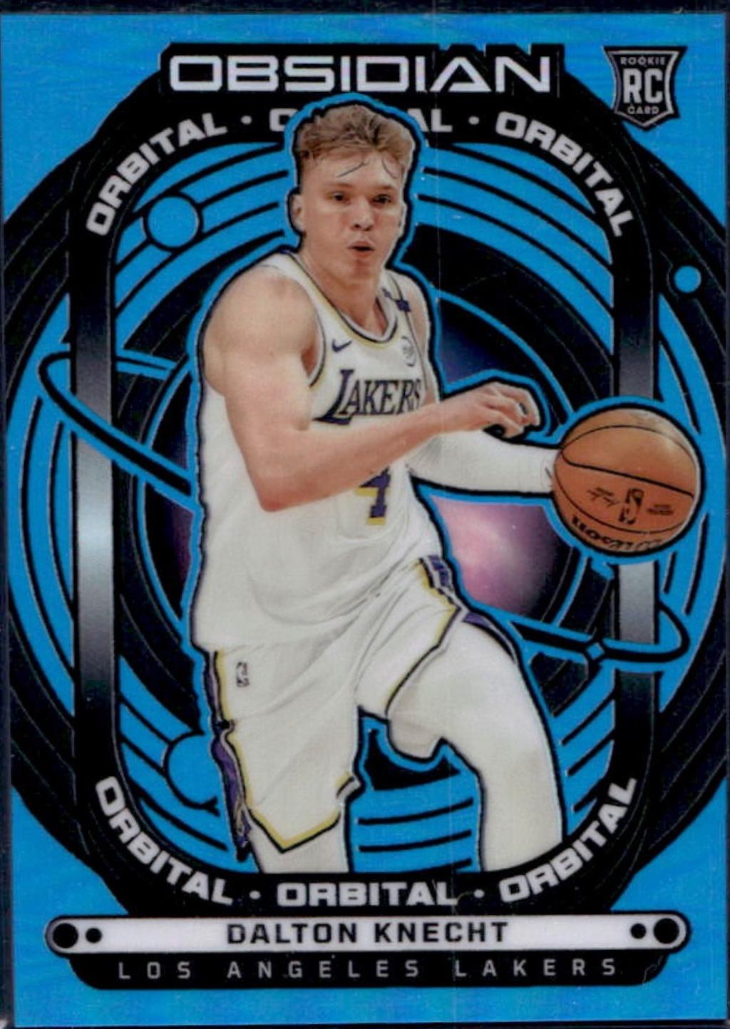 Dalton Knecht [Electric Etch Blue Flood] #3