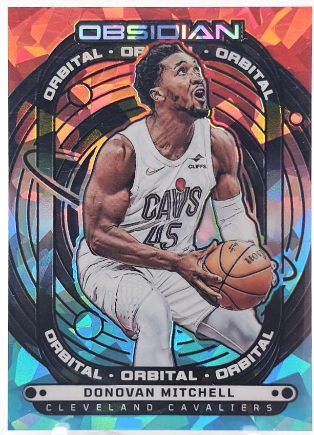 Donovan Mitchell [Electric Etch Fire Ice Flood] #7