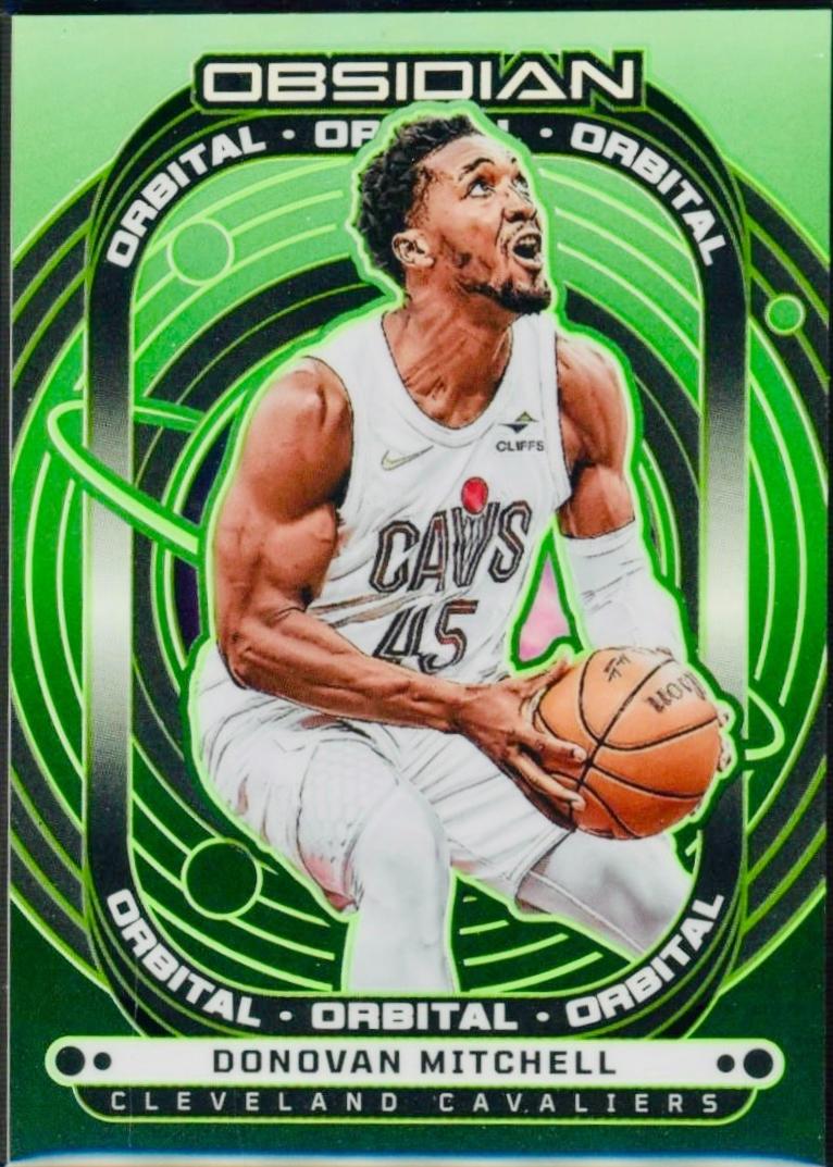 Donovan Mitchell [Electric Etch Green Flood] #7