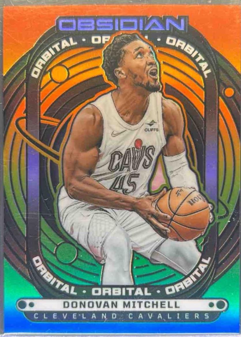 Donovan Mitchell [Electric Etch Hot Springs Flood] #7