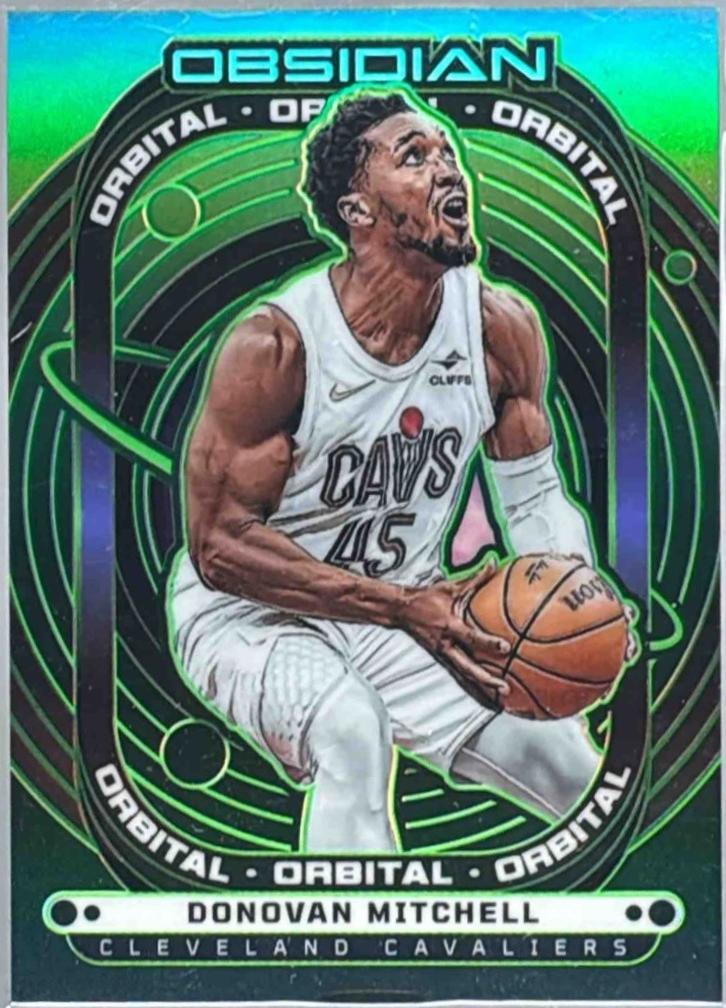 Donovan Mitchell [Electric Etch Jade Flood] #7