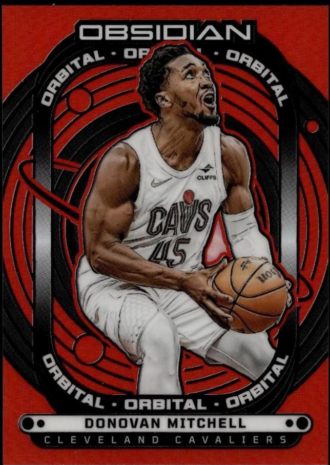 Donovan Mitchell [Electric Etch Orange Flood] #7