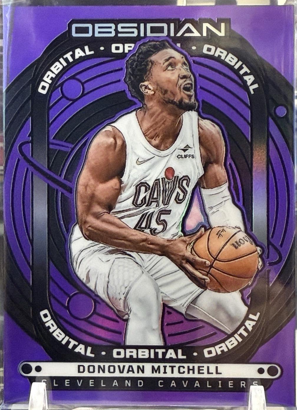 Donovan Mitchell [Electric Etch Purple Flood] #7
