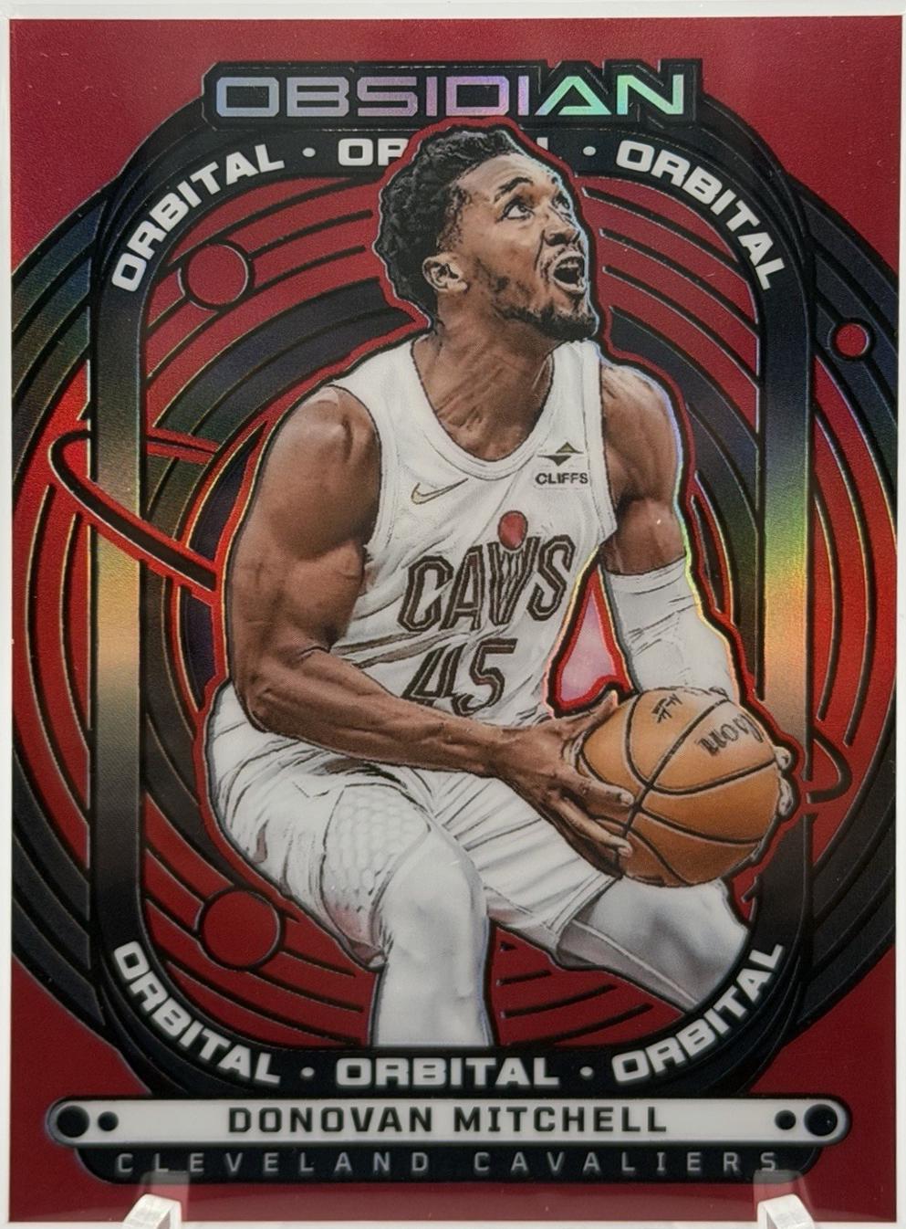 Donovan Mitchell [Electric Etch Red Flood] #7