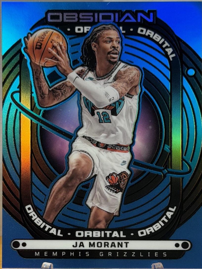 Ja Morant [Electric Etch Blue Flood] #2