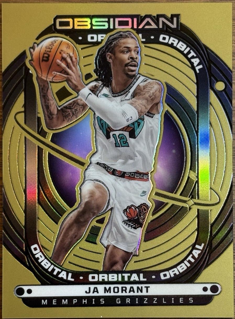Ja Morant [Electric Etch Bronze Flood] #2