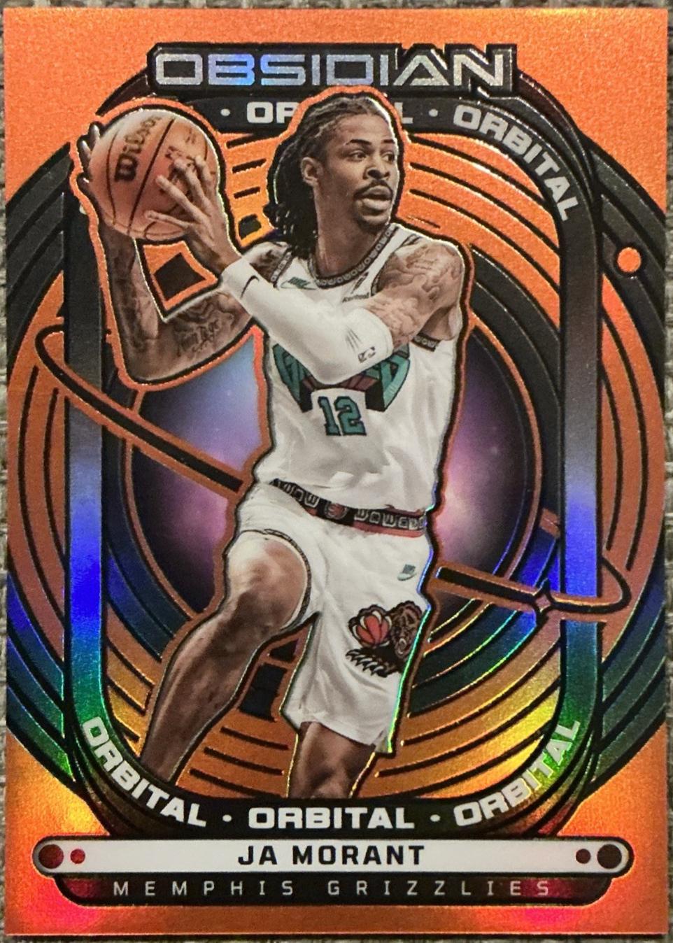 Ja Morant [Electric Etch Orange Flood] #2