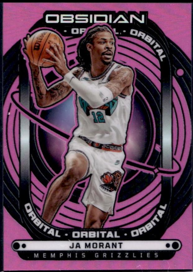 Ja Morant [Electric Etch Pink Flood] #2