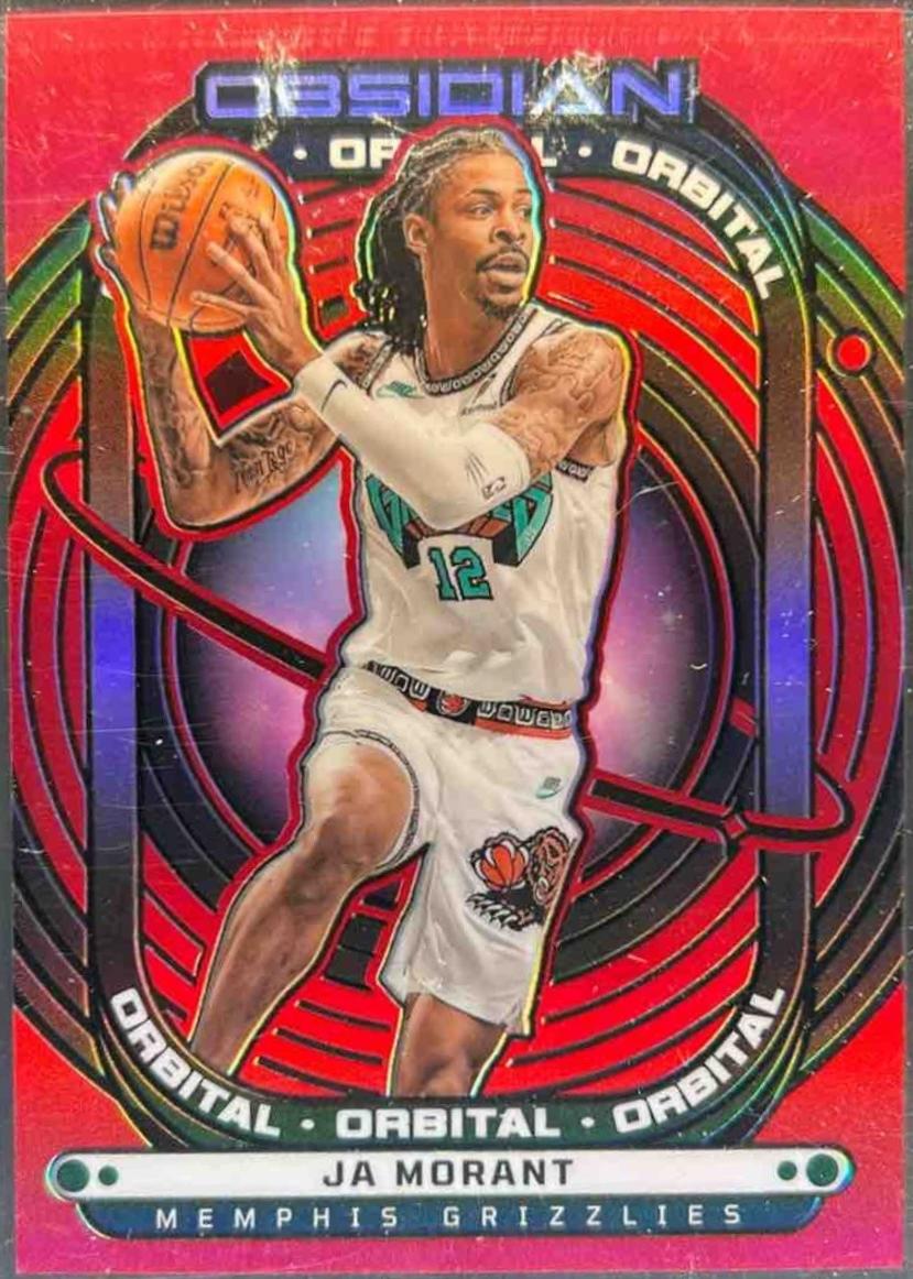 Ja Morant [Electric Etch Red Flood] #2