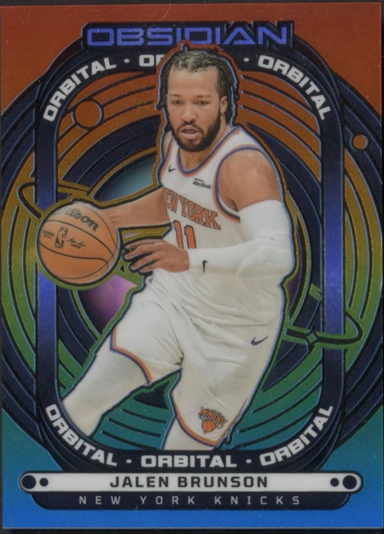 Jalen Brunson [Electric Etch Hot Springs Flood] #4