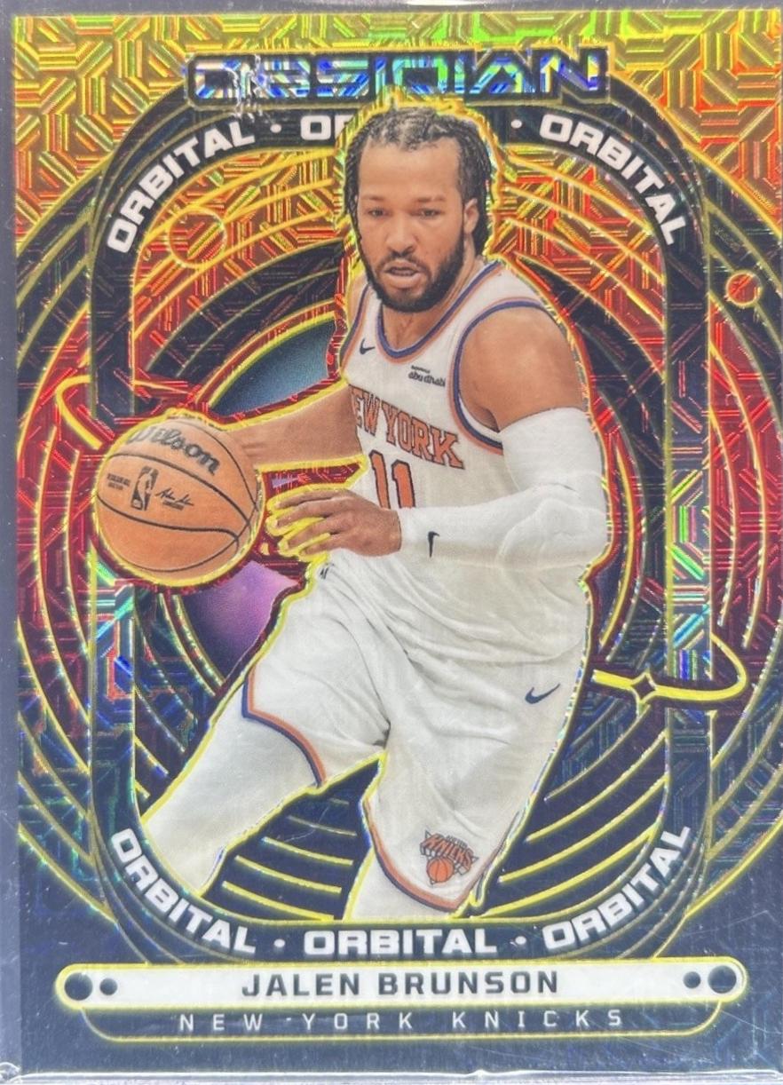 Jalen Brunson [Electric Etch Molten Mojo Flood] #4