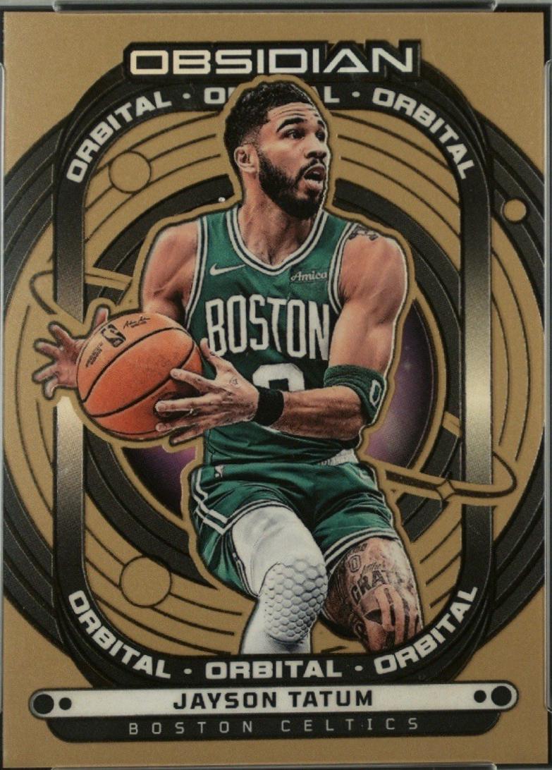 Jayson Tatum [Electric Etch Bronze Flood] #12