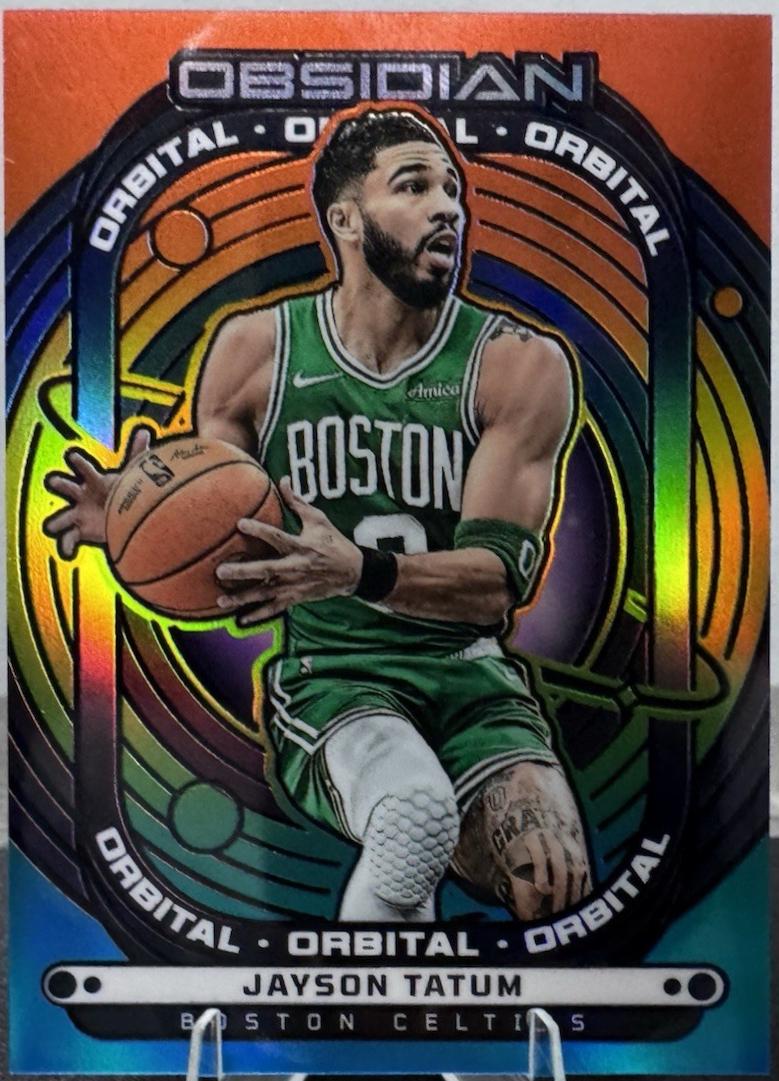 Jayson Tatum [Electric Etch Hot Springs Flood] #12