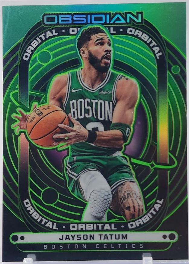 Jayson Tatum [Electric Etch Jade Flood] #12
