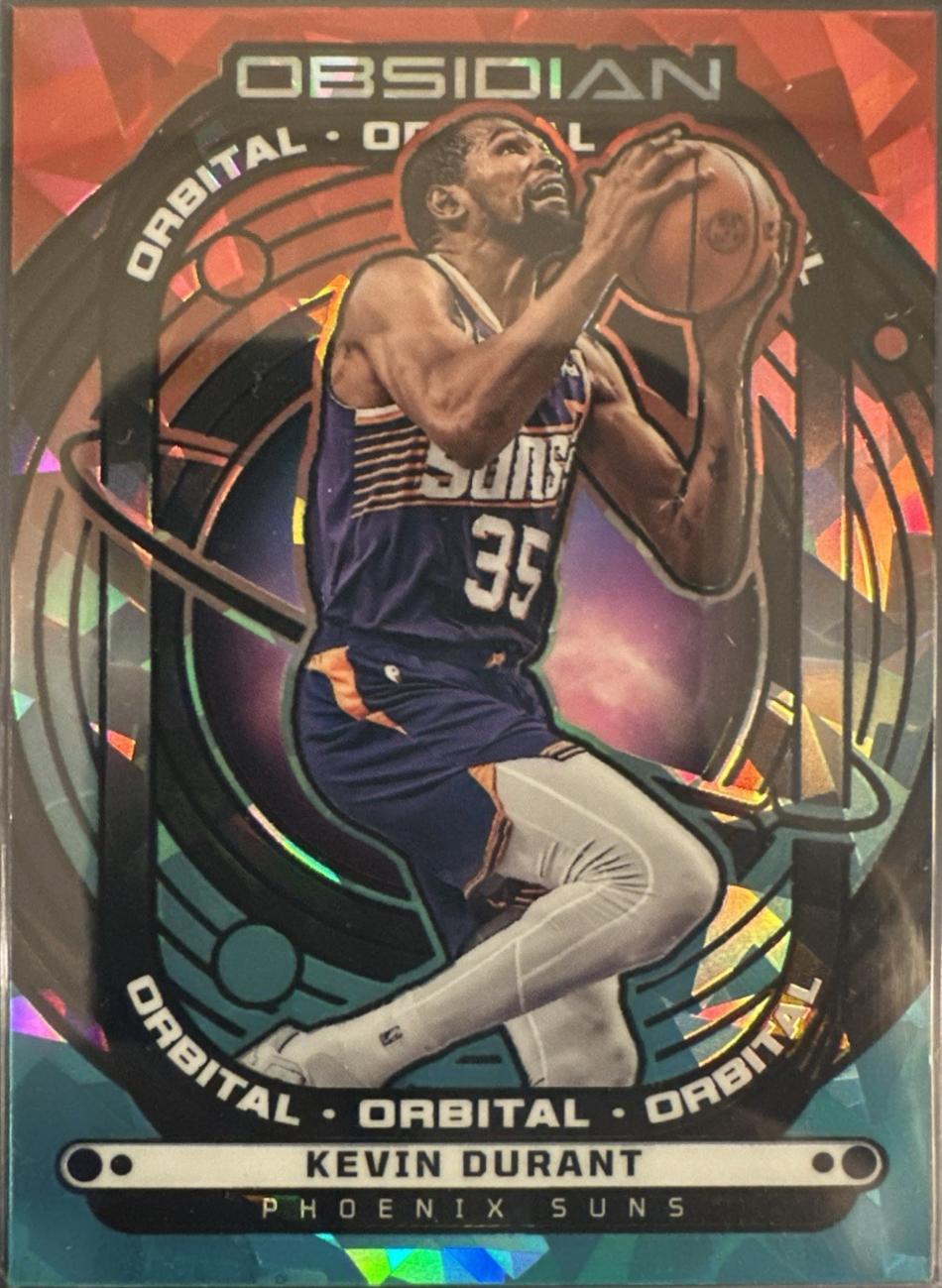 Kevin Durant [Electric Etch Fire Ice Flood] #19