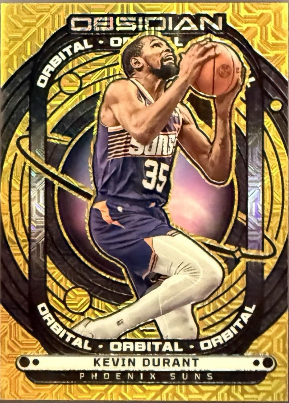 Kevin Durant [Electric Etch Gold Flood] #19