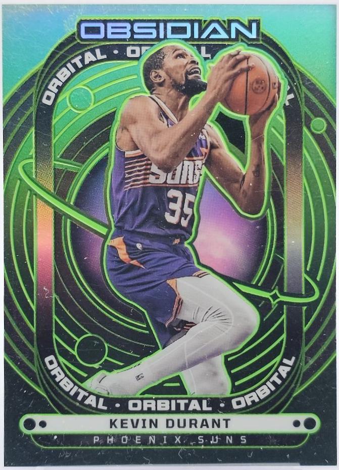 Kevin Durant [Electric Etch Jade Flood] #19