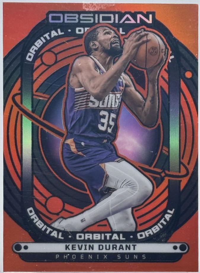 Kevin Durant [Electric Etch Orange Flood] #19