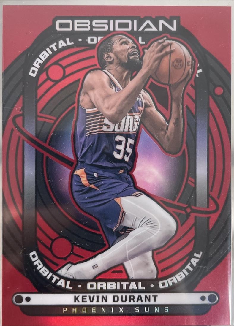 Kevin Durant [Electric Etch Red Flood] #19