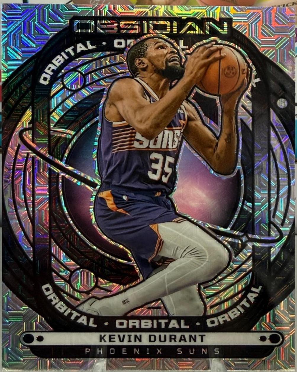 Kevin Durant [Electric Etch Vibrant Mojo Flood] #19
