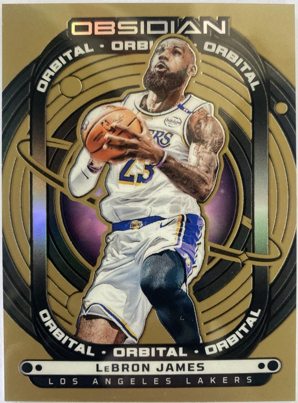 LeBron James [Electric Etch Bronze Flood] #16