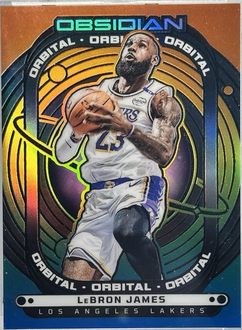 LeBron James [Electric Etch Hot Springs Flood] #16