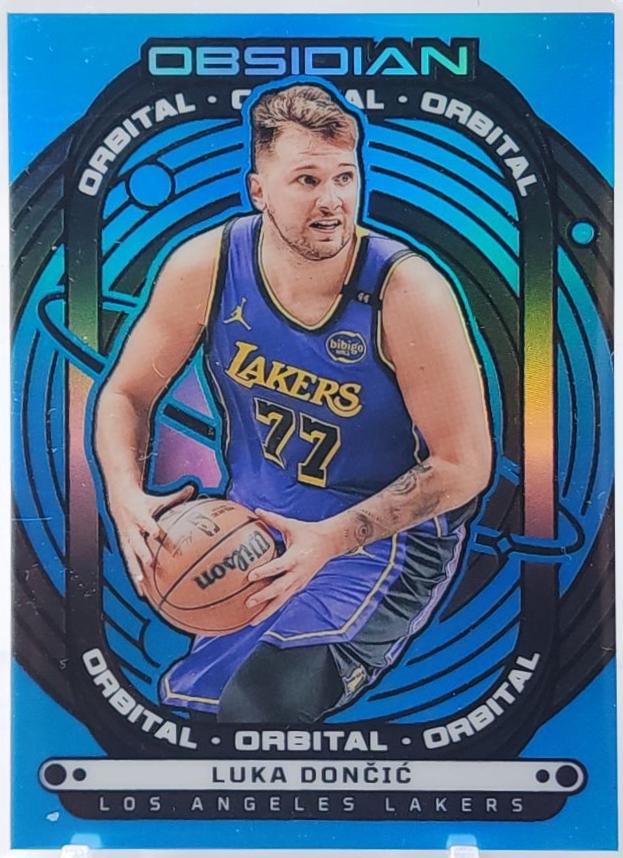 Luka Doncic [Electric Etch Blue Flood] #14