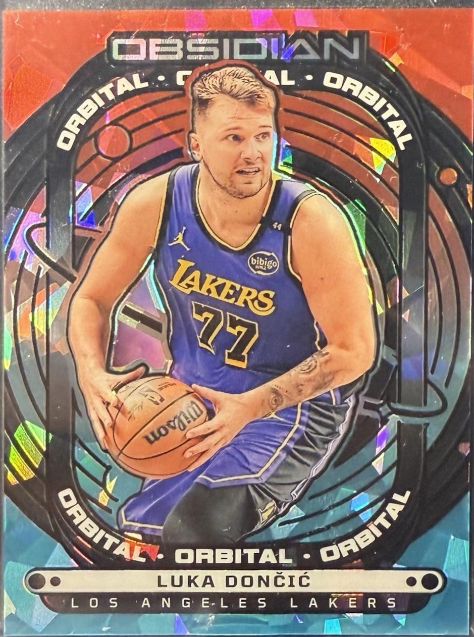Luka Doncic [Electric Etch Fire Ice Flood] #14