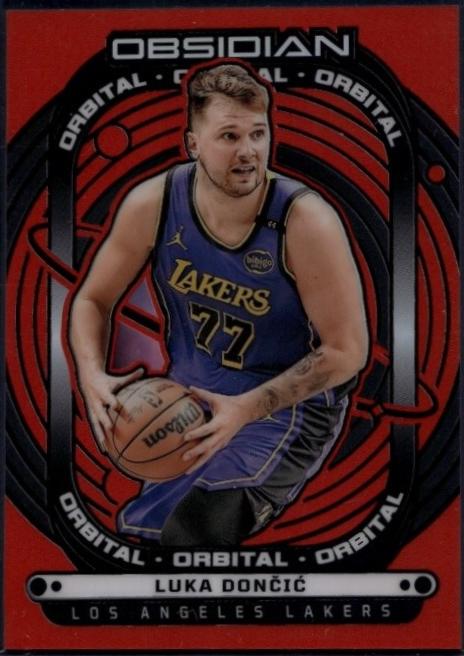 Luka Doncic [Electric Etch Orange Flood] #14