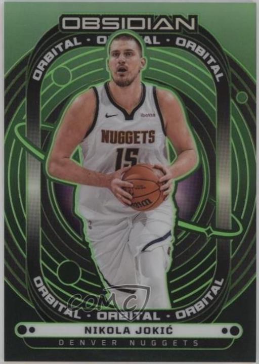 Nikola Jokic [Electric Etch Jade Flood] #15