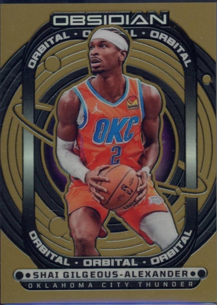 Shai Gilgeous-Alexander [Electric Etch Bronze Flood] #10