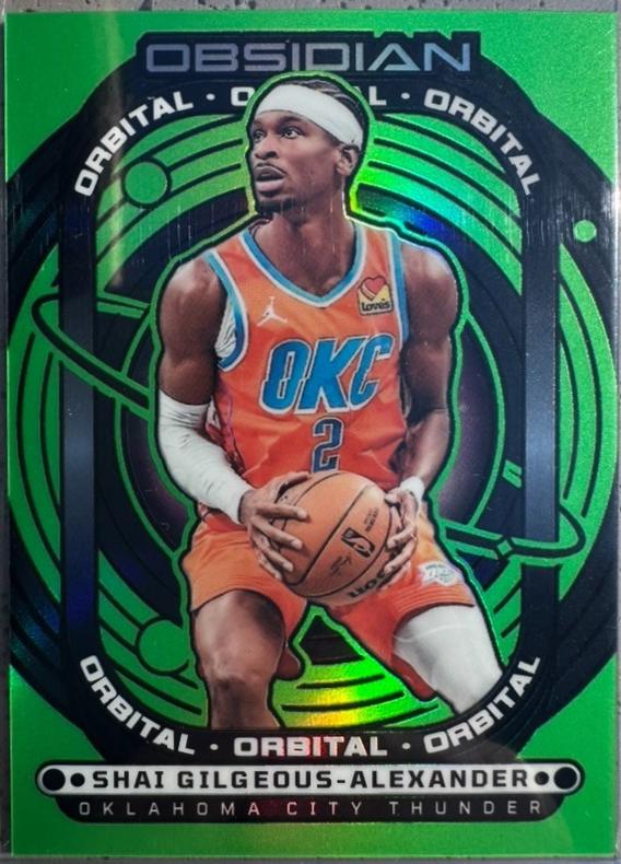 Shai Gilgeous-Alexander [Electric Etch Jade Flood] #10