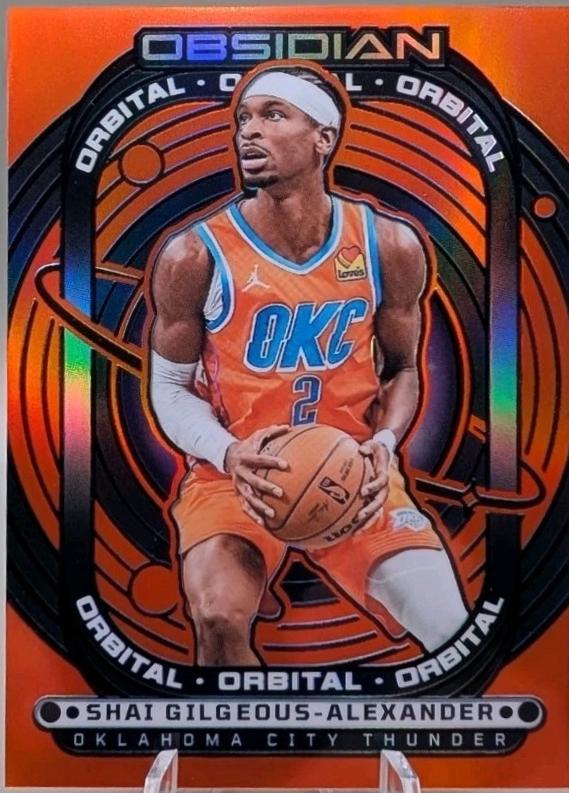 Shai Gilgeous-Alexander [Electric Etch Orange Flood] #10