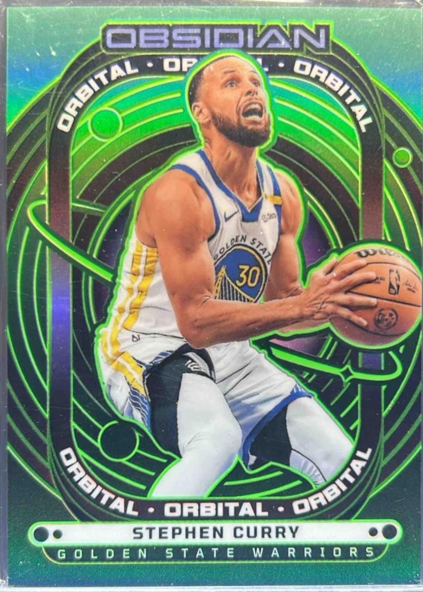 Stephen Curry [Electric Etch Jade Flood] #9