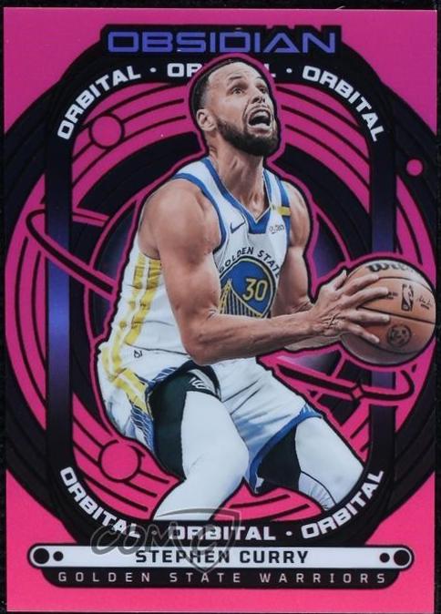 Stephen Curry [Electric Etch Pink Flood] #9