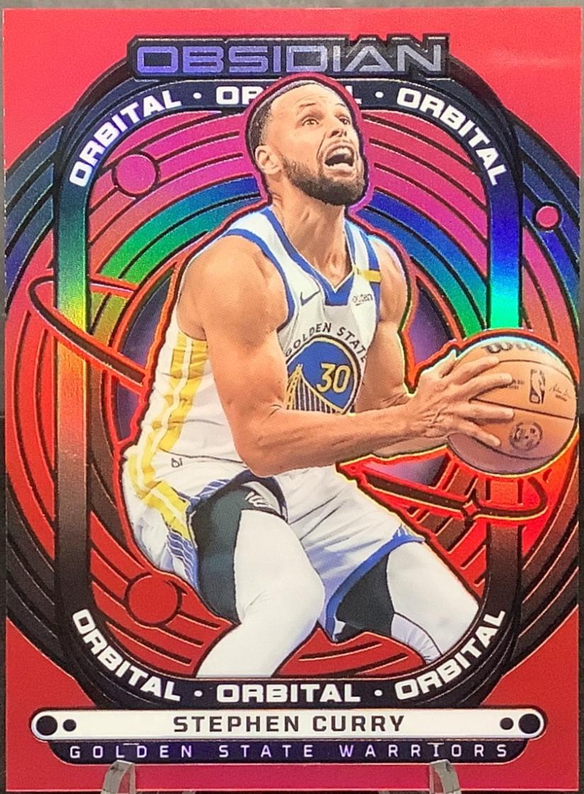 Stephen Curry [Electric Etch Red Flood] #9