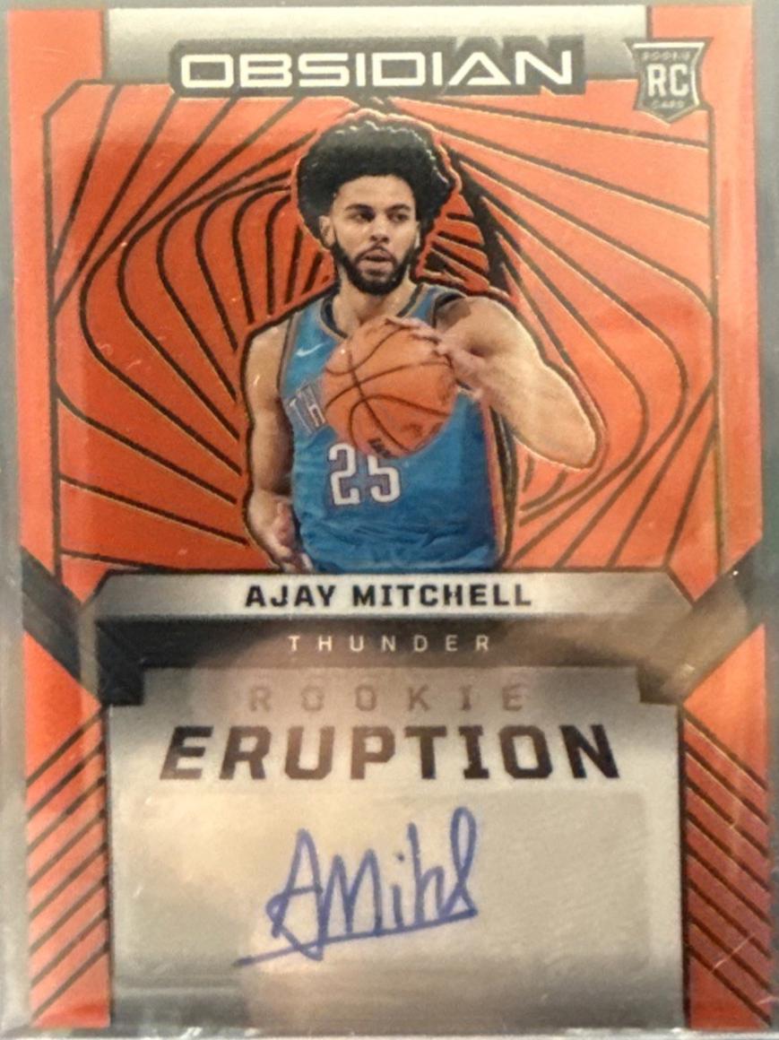Ajay Mitchell [Electric Etch Orange Flood] #REA-AJY