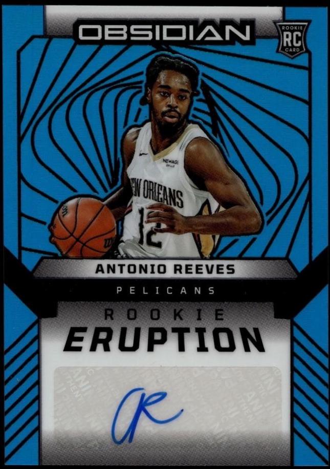 Antonio Reeves [Electric Etch Blue Flood] #REA-REE