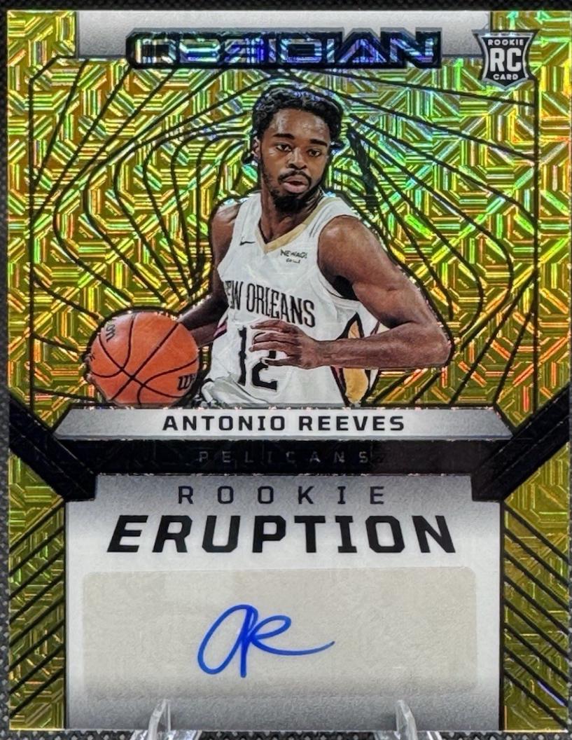 Antonio Reeves [Electric Etch Gold Flood] #REA-REE