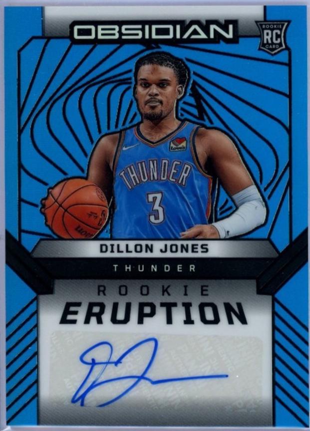 Dillon Jones [Electric Etch Blue Flood] #REA-DIL