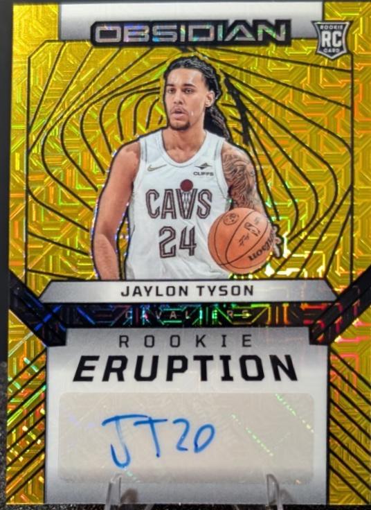 Jaylon Tyson [Electric Etch Gold Flood] #REA-JAY