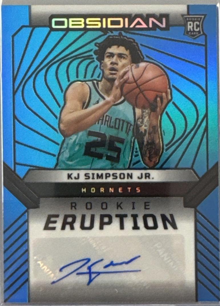 KJ Simpson Jr. [Electric Etch Blue Flood] #REA-KJJ