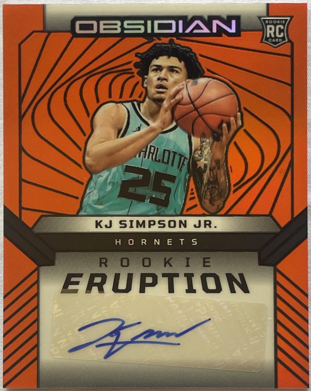 KJ Simpson Jr. [Electric Etch Orange Flood] #REA-KJJ