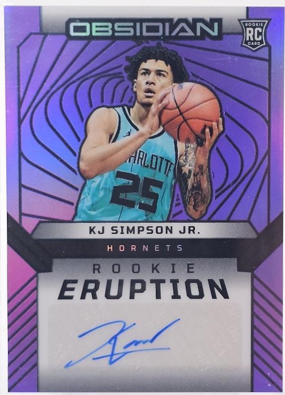 KJ Simpson Jr. [Electric Etch Purple Flood] #REA-KJJ